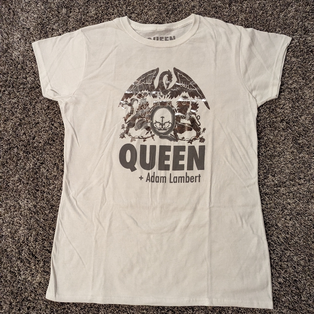 Queen and Adam Lambert tour Tshirt